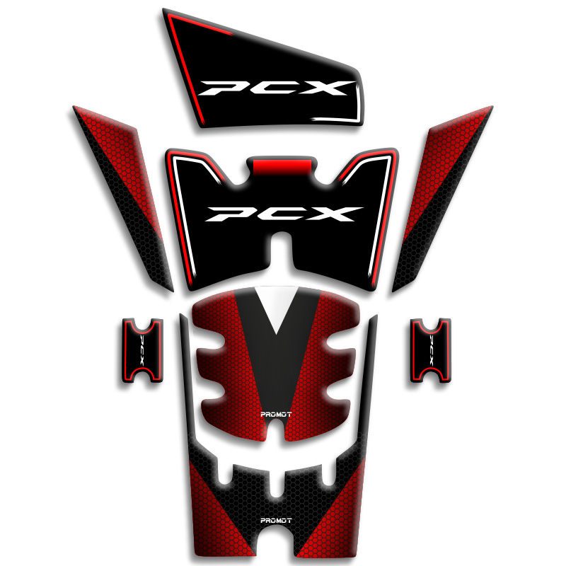 HONDA PCX TANK PAD SET 2025 MODEL 8 PARÇA 009