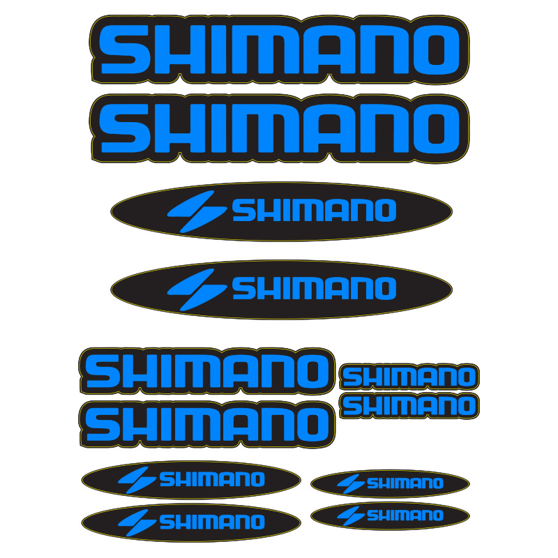 SHIMANO BİSİKLET KADRO STİCKER SETİ 03