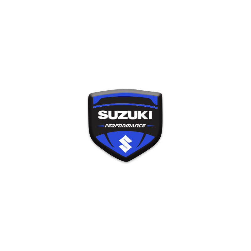 SUZUKI 3D DAMLA 2 Lİ OTO STİCKER LOGO 02