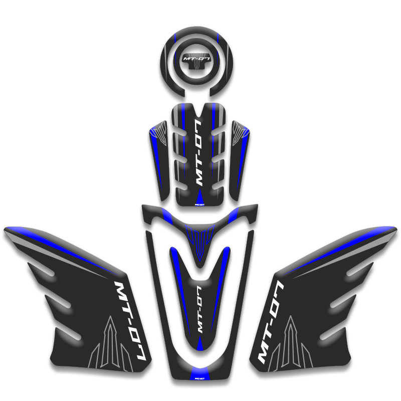 YAMAHA MT07 TANK PAD SET (2021/2024) UYUMLU 03