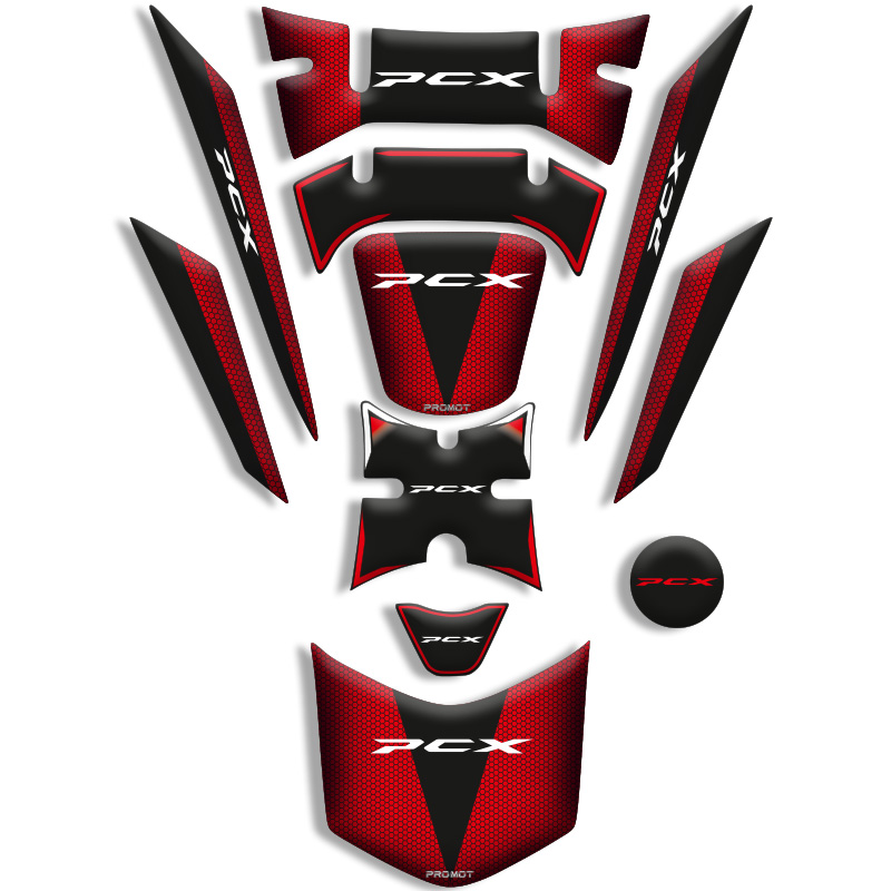 HONDA PCX TANK PAD SET (2018/2020) UYUMLU 01