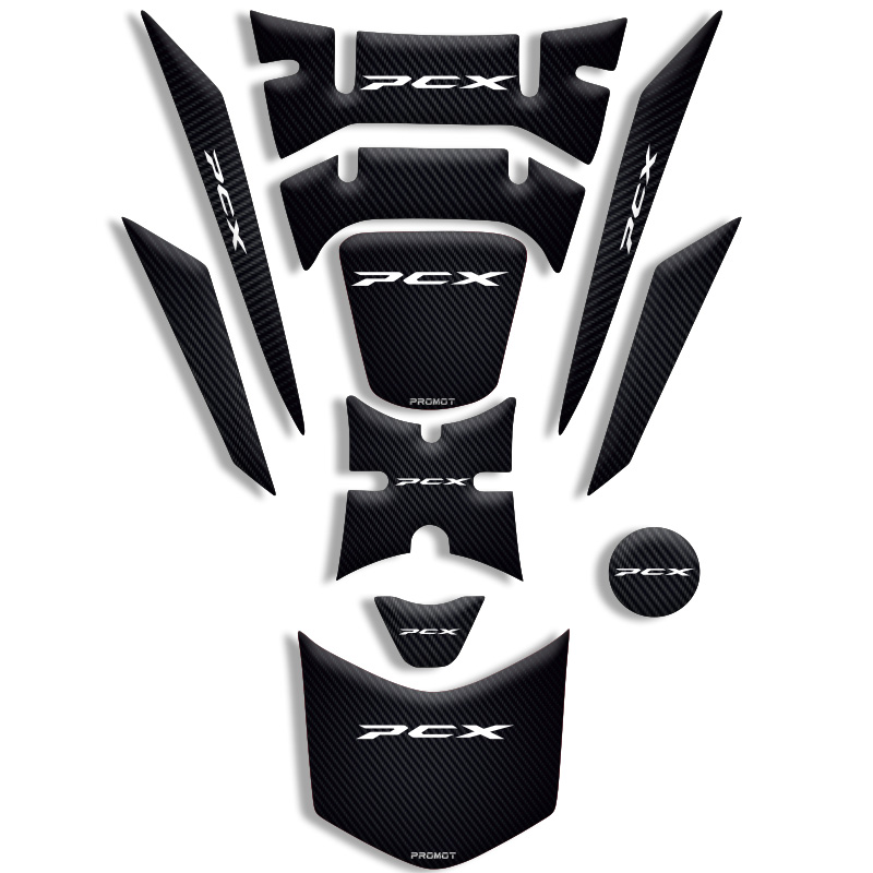 HONDA PCX TANK PAD SET (2018/2020) UYUMLU 06