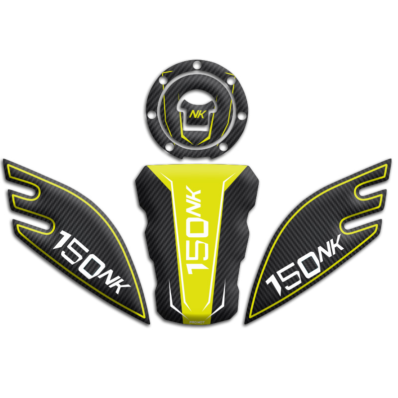 CF MOTO 150 NK TANK PAD SET (2016/ 2023) UYUMLU 02