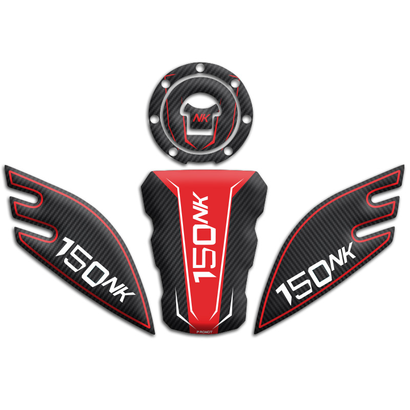CF MOTO 150 NK TANK PAD SET (2016/ 2023) UYUMLU 03