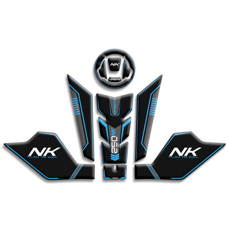 CF MOTO 250 NK TANK PAD SET (2023/2024) UYUMLU 01
