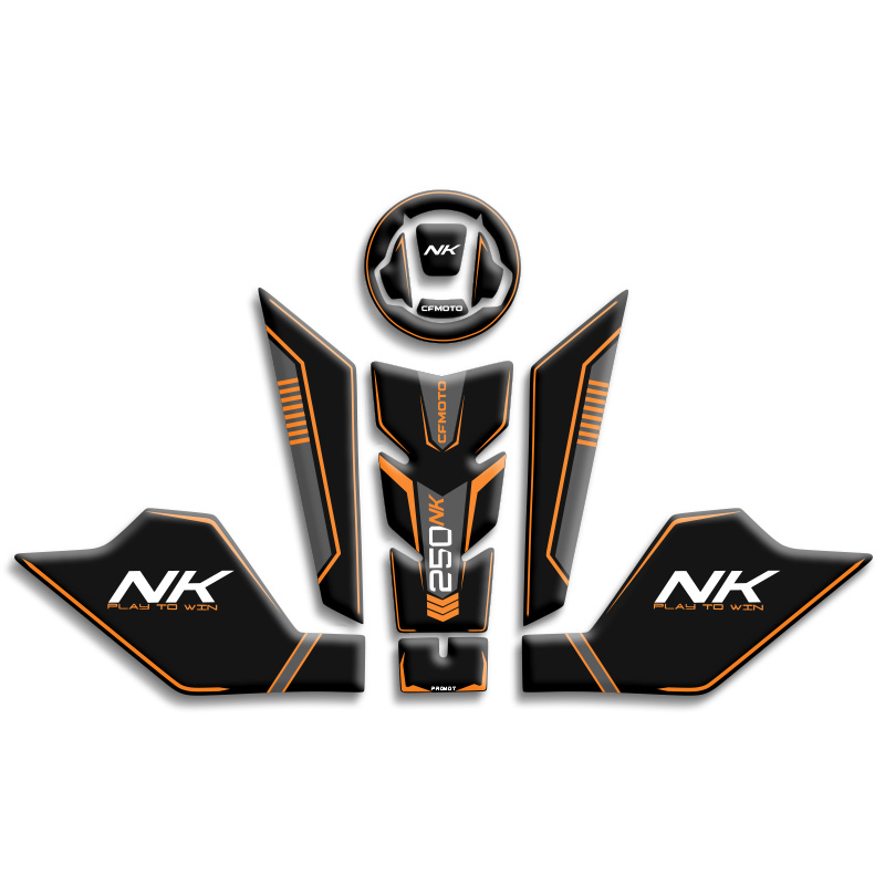 CF MOTO 250 NK TANK PAD SET (2023/2024) UYUMLU 02