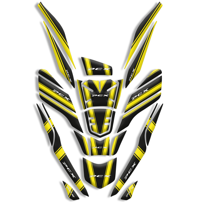 HONDA PCX TANK PAD SET (2021/2024) UYUMLU 9