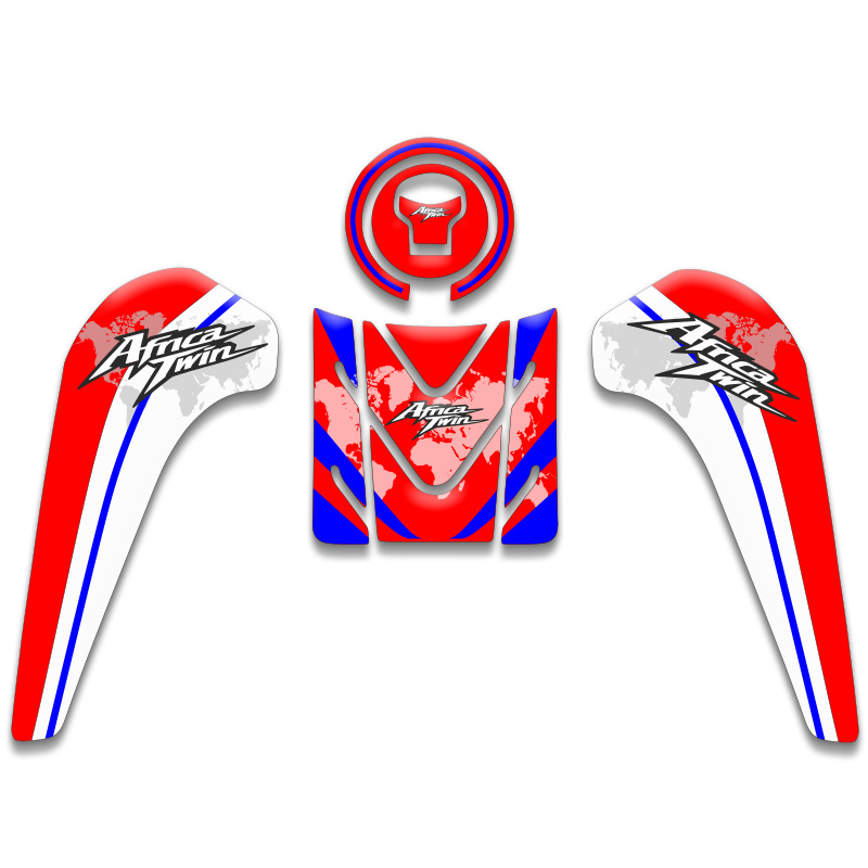 HONDA AFRİCA TWİN TANK PAD SET (2016/2024) UYUMLU 03