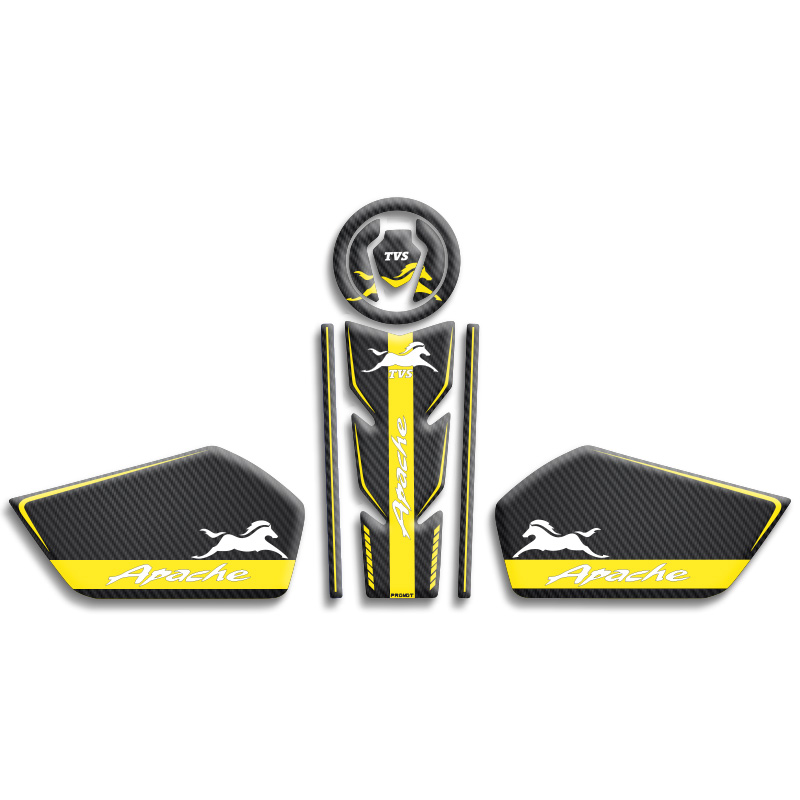 TVS APACHE TANK PAD SET 04