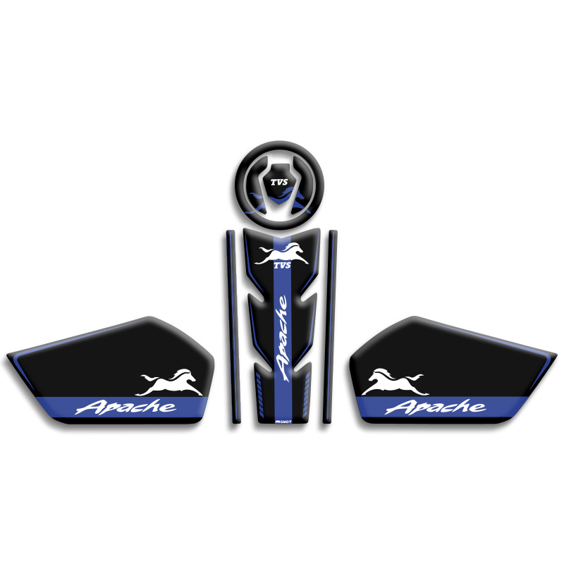 TVS APACHE TANK PAD SET 06