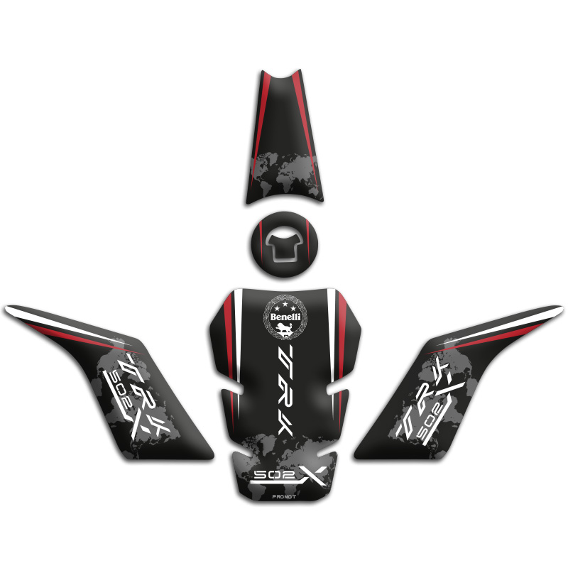 BENELLİ TRK 502 TANK PAD SET (2017/2024) UYUMLU 01