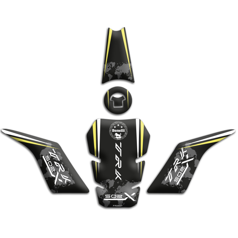 BENELLİ TRK 502 TANK PAD SET (2017/2024) UYUMLU 03