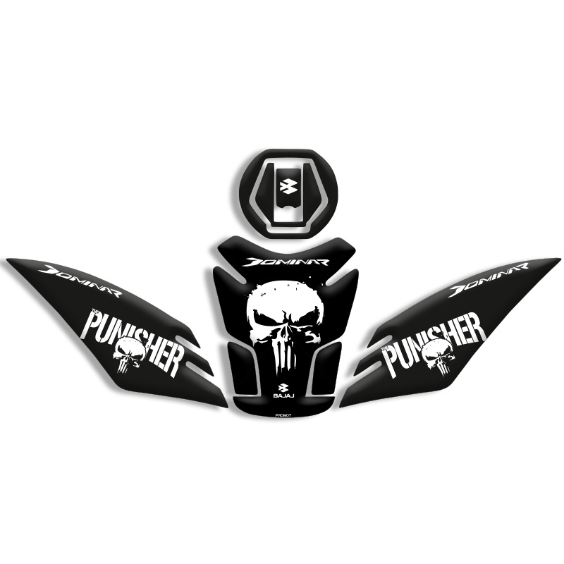 DOMiNAR 250 PUNISHER TASARIMLI TANK PAD (2020/2024) 01