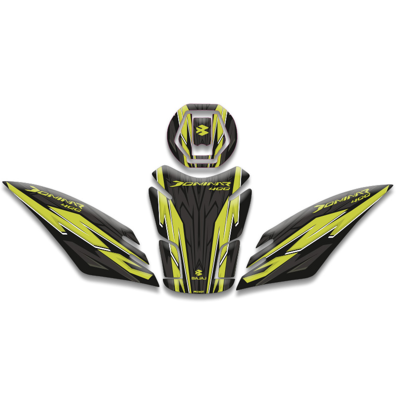 BAJAJ DOMiNAR 400 TANK PAD SET (2020/2024) UYUMLU 03