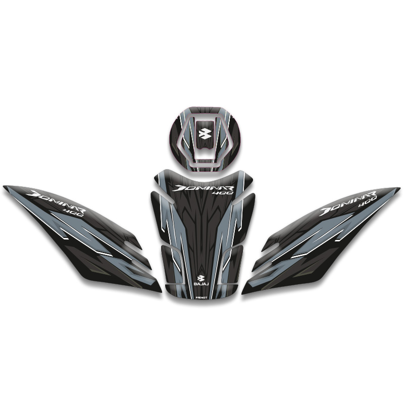 BAJAJ DOMiNAR 400 TANK PAD SET (2020/2024) UYUMLU 04