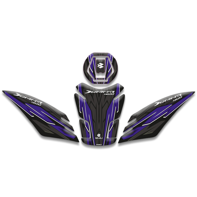 BAJAJ DOMiNAR 400 TANK PAD SET (2020/2024) UYUMLU 05