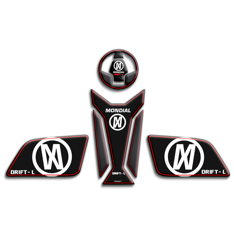 MONDIAL DRİFT L 125 TANK PAD SET 01