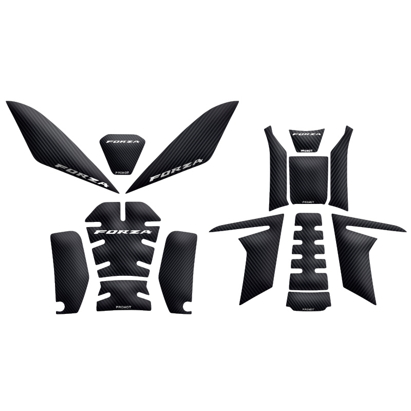 HONDA FORZA 750 TANK PAD SET 01