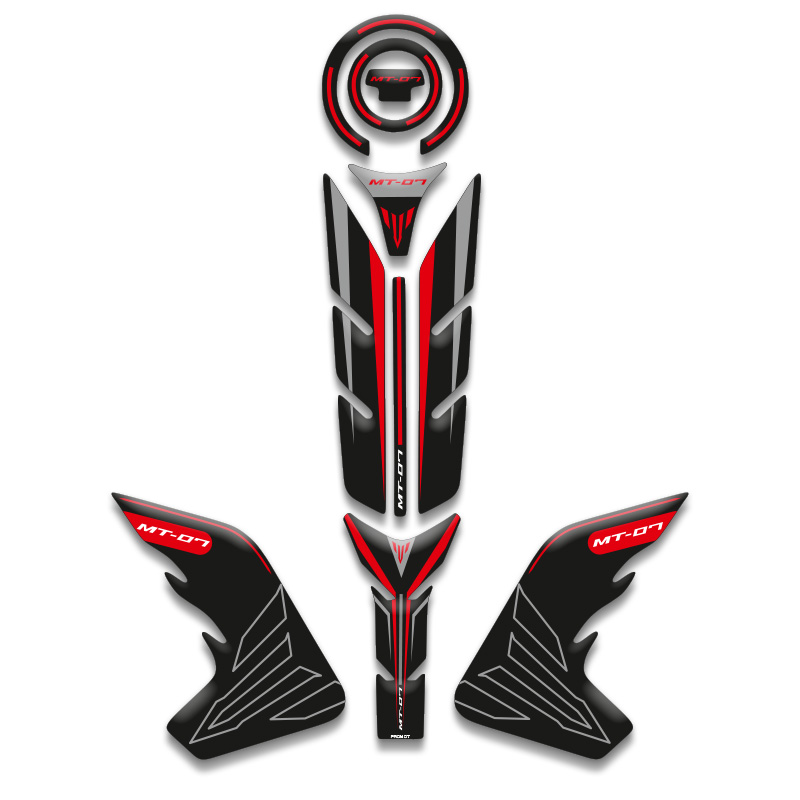 YAMAHA MT07 TANK PAD SET (2018/2020) UYUMLU 01