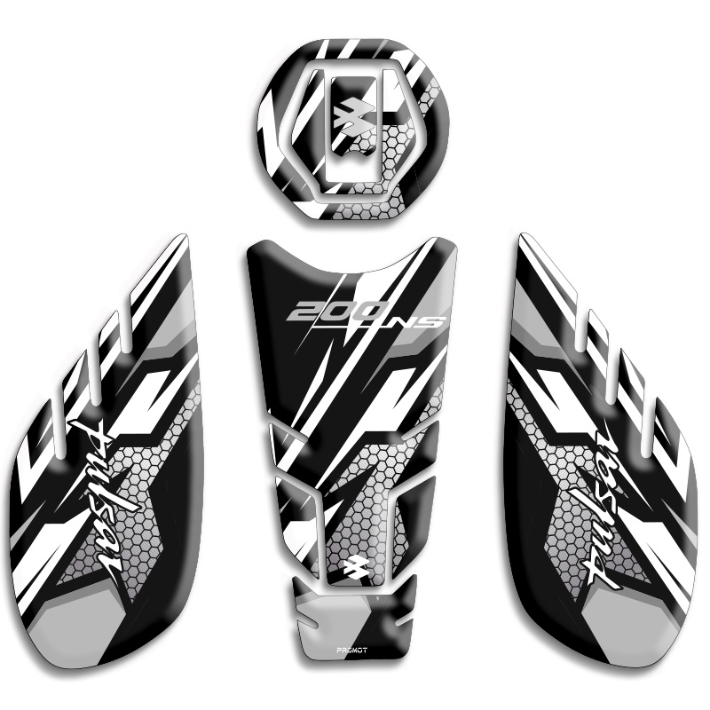 BAJAJ PULSAR NS200 TANK PAD SET 01