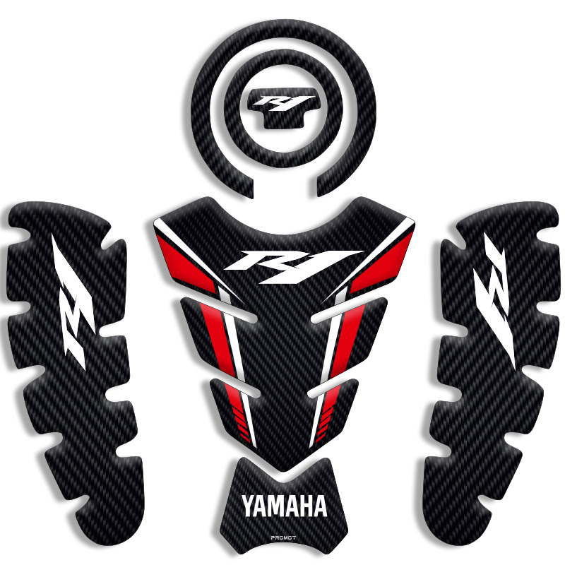 YAMAHA R1 TANK PAD SET 01