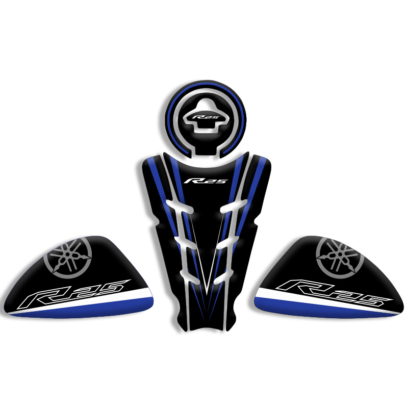 YAMAHA R25 TANK PAD SET (2014/2018) UYUMLU 01