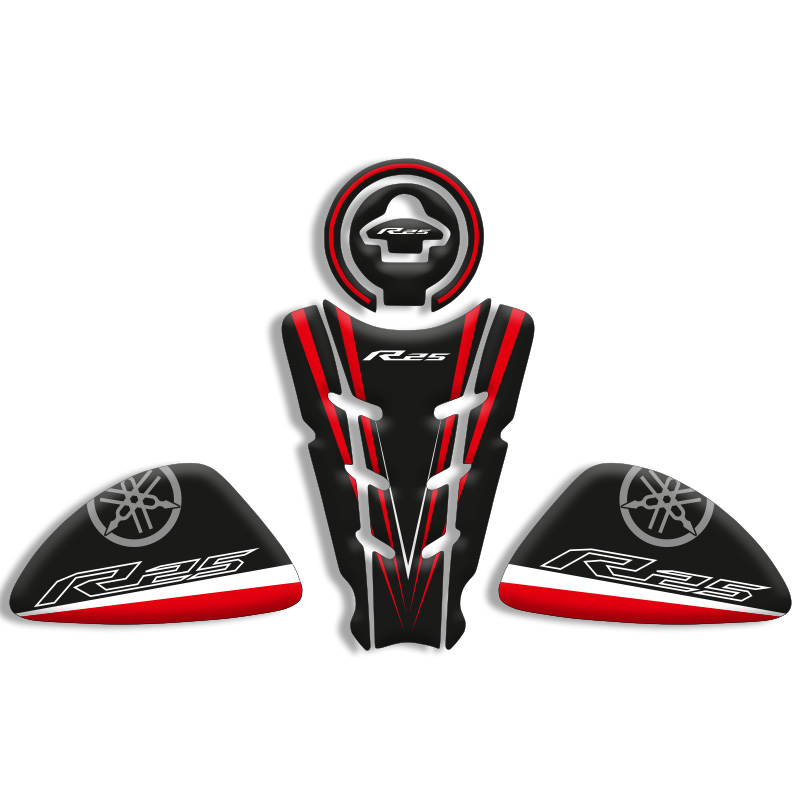 YAMAHA R25 TANK PAD SET (2014/2018) UYUMLU 03