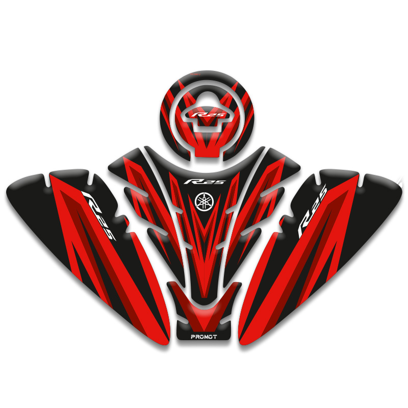 YAMAHA R25 TANK PAD SET (2019/2024) UYUMLU 06