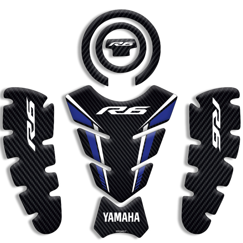 YAMAHA R6 TANK PAD SET 03