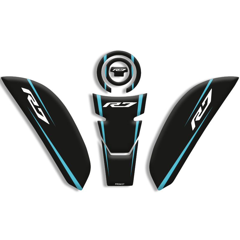YAMAHA R6 TANK PAD SET (2021/2024) UYUMLU 03