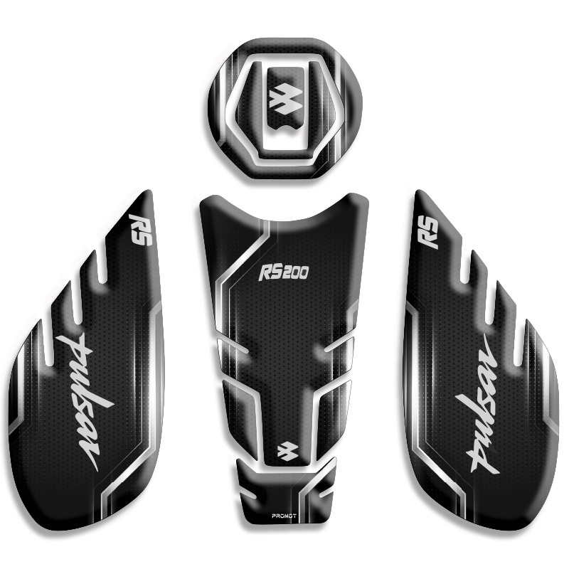 BAJAJ PULSAR RS200 TANK PAD SET 04
