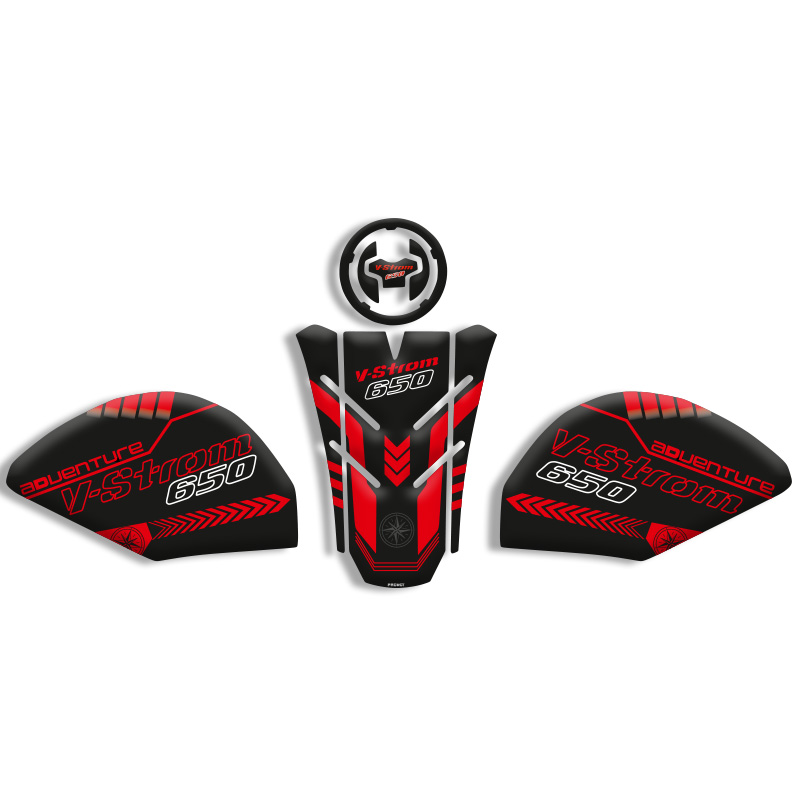 SUZUKI V-STROM 650 TANK PAD SET (2021/2024) UYUMLU 01