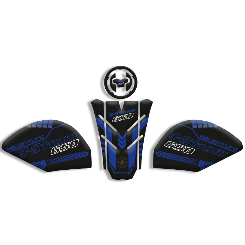 SUZUKI V-STROM 650 TANK PAD SET (2021/2024) UYUMLU 03