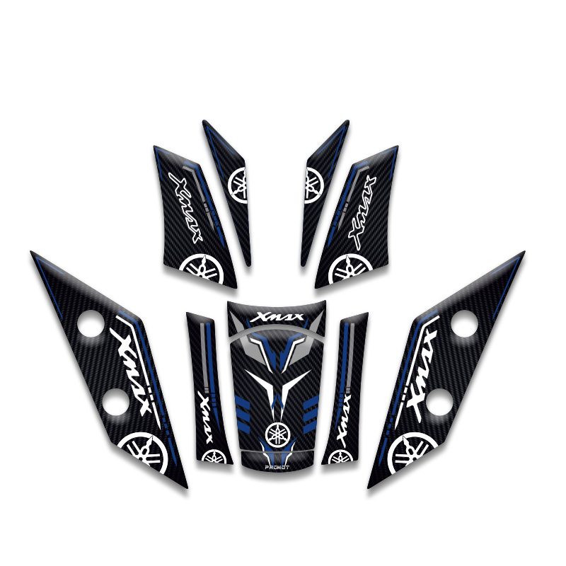 YAMAHA XMAX TANK PAD SET (2018/2022) UYUMLU 02