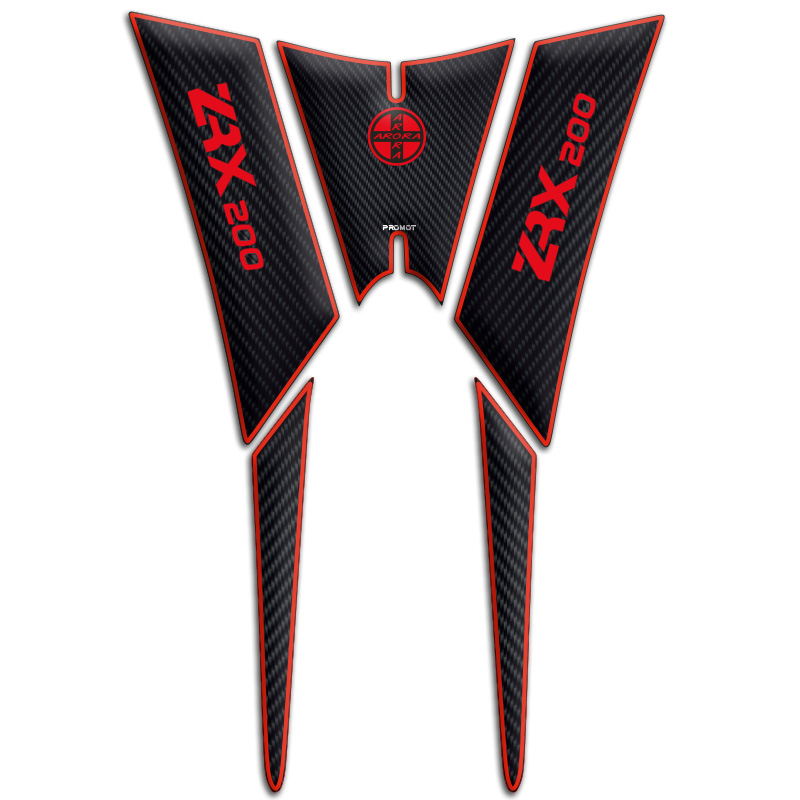 ARORA ZRX 200 TANK PAD SET (2021/2023) UYUMLU 02
