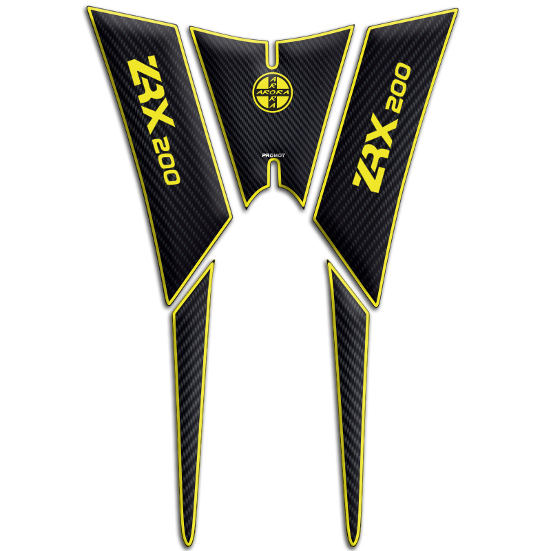 ARORA ZRX 200 TANK PAD SET (2021/2023) UYUMLU 03