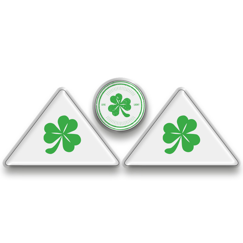 ALFA ROMEO YONCA AMBLEMİ 3D DAMLA STİCKER SETİ 2